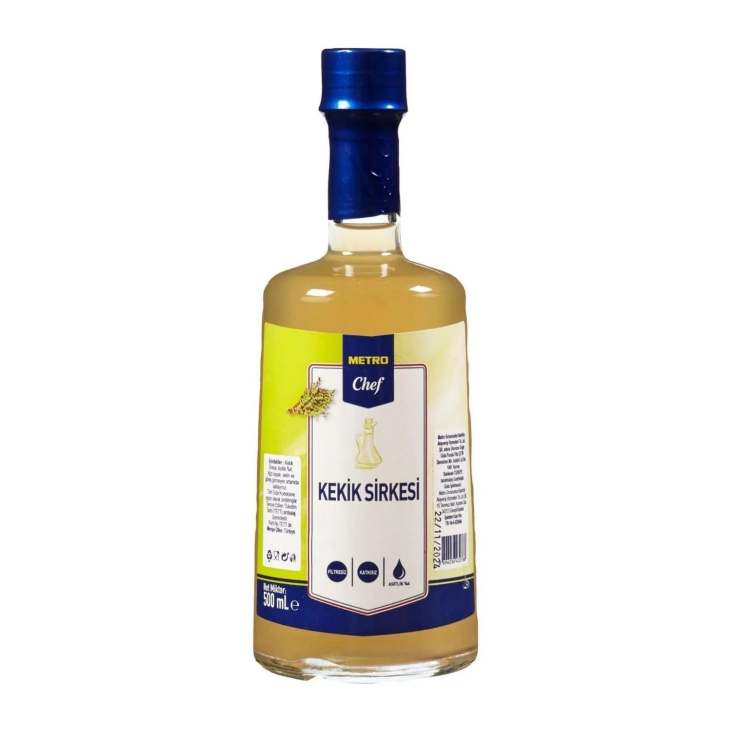 Metro Chef Kekik Sirkesi 500 Ml, Kekik Sirkesi, Thyme Vinegar - Des Biens