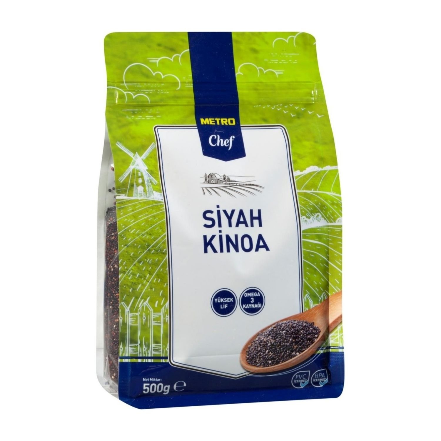 Metro Chef Siyah Kinoa 500 gr