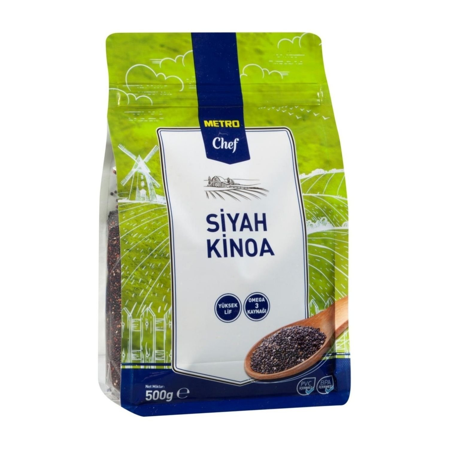 Metro Chef Siyah Kinoa 500 gr